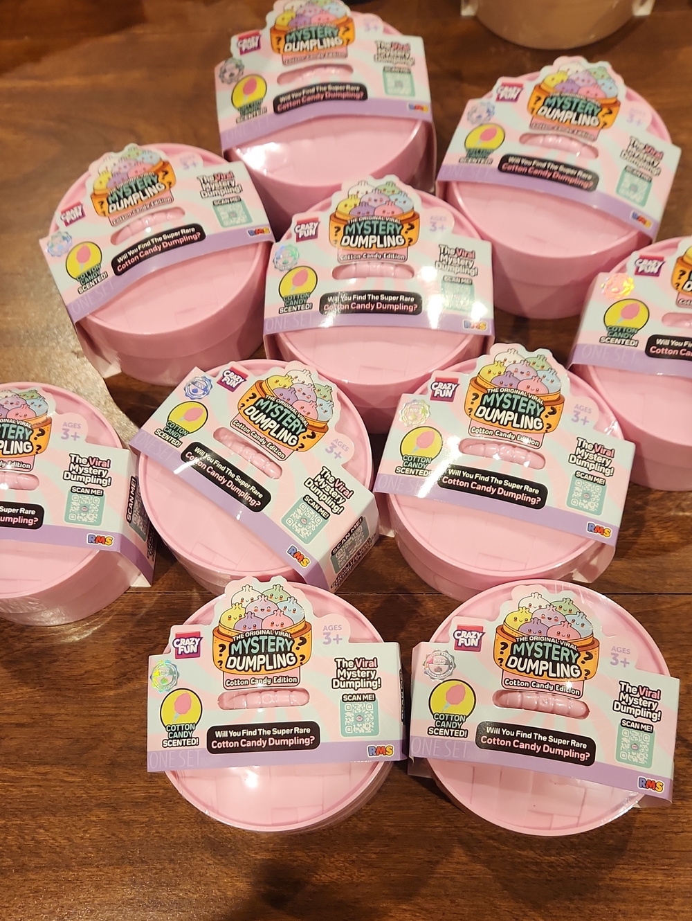RMS Crazy Fun Cotton Candy Edition Dunpling New Lot Of 5